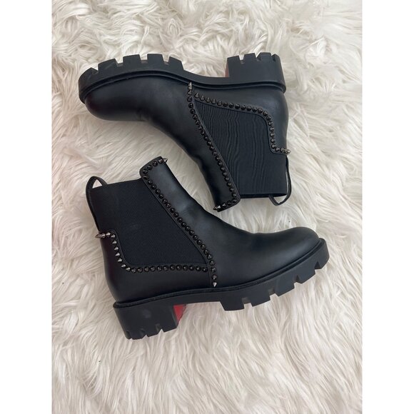 Christian Louboutin Out Lina Chelsea Ankle Boots - Picture 14 of 14